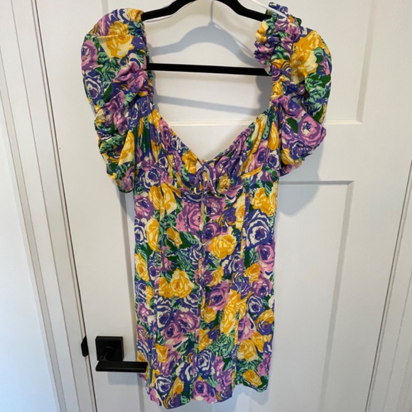Zara floral mini dress - Picture 4 of 4